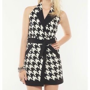 Storets Ultra Houndstooth Mini Dress